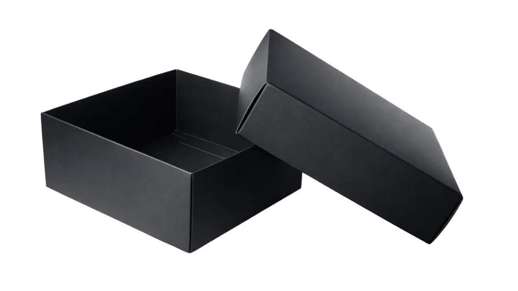 17,5x15x7 cm Siyah Karton Kutu