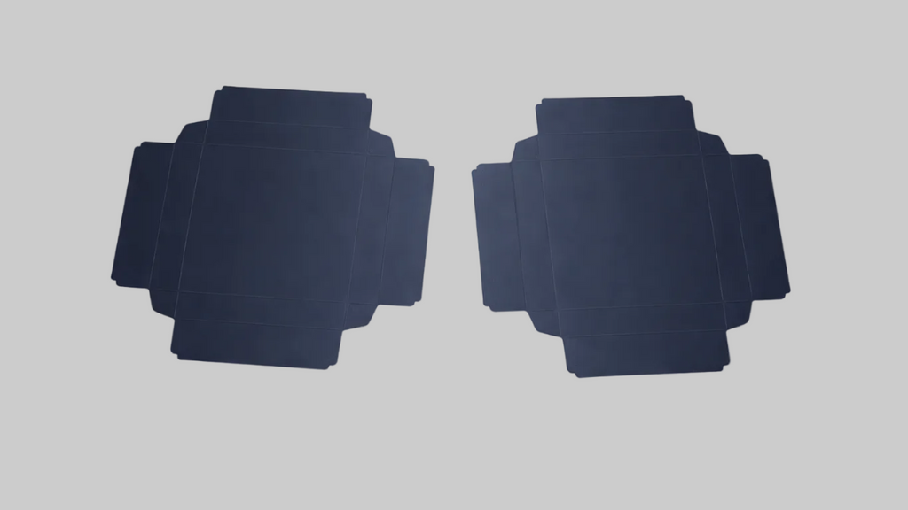 15x15x3 cm Lacivert Karton Kutu