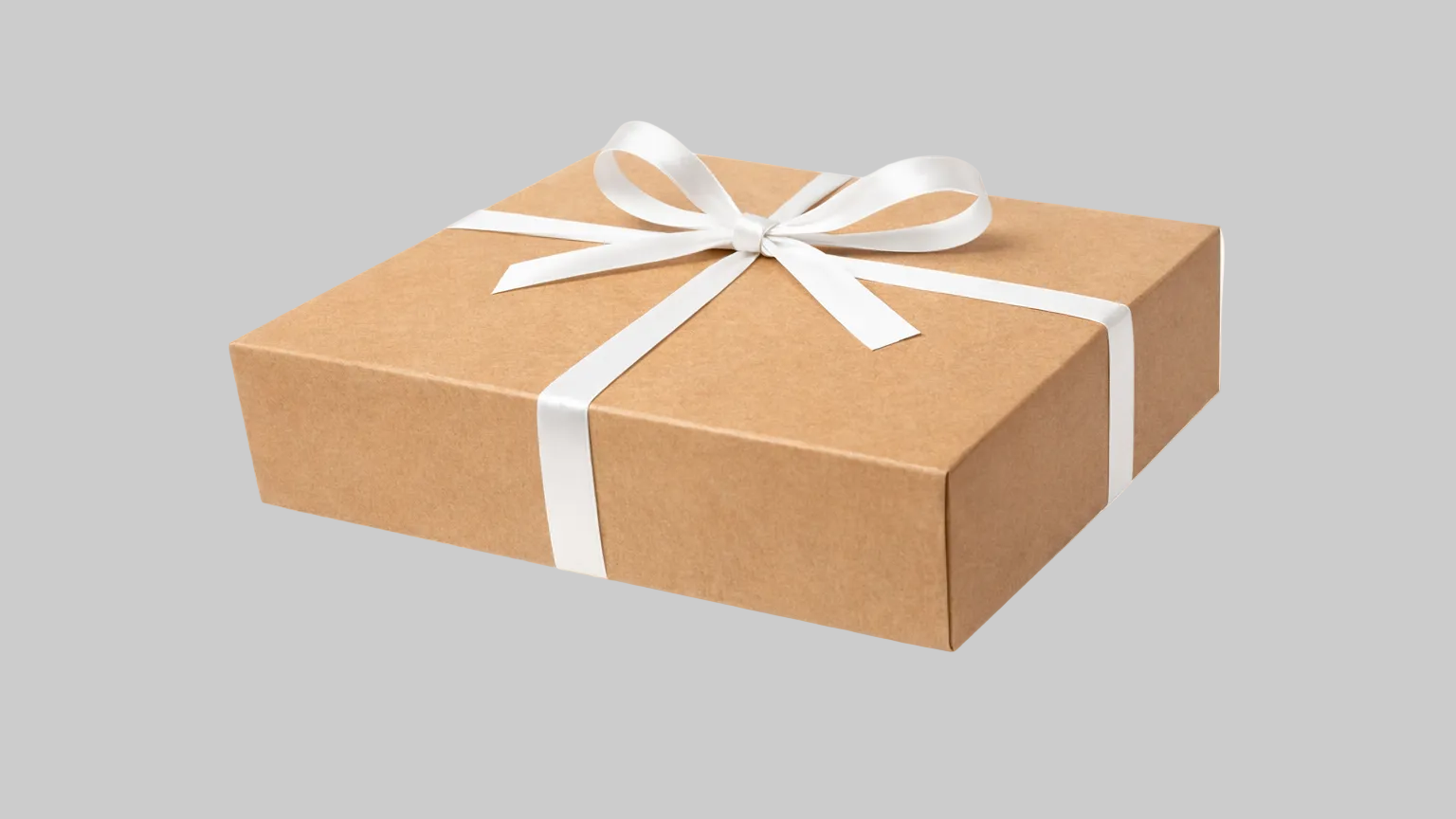 20,7x19,3x4,5 cm Kraft Karton Kutu