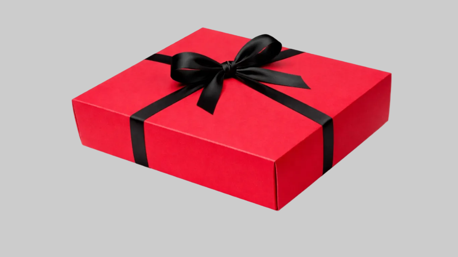 20,7x19,3x4,5 cm Kırmızı Karton Kutu