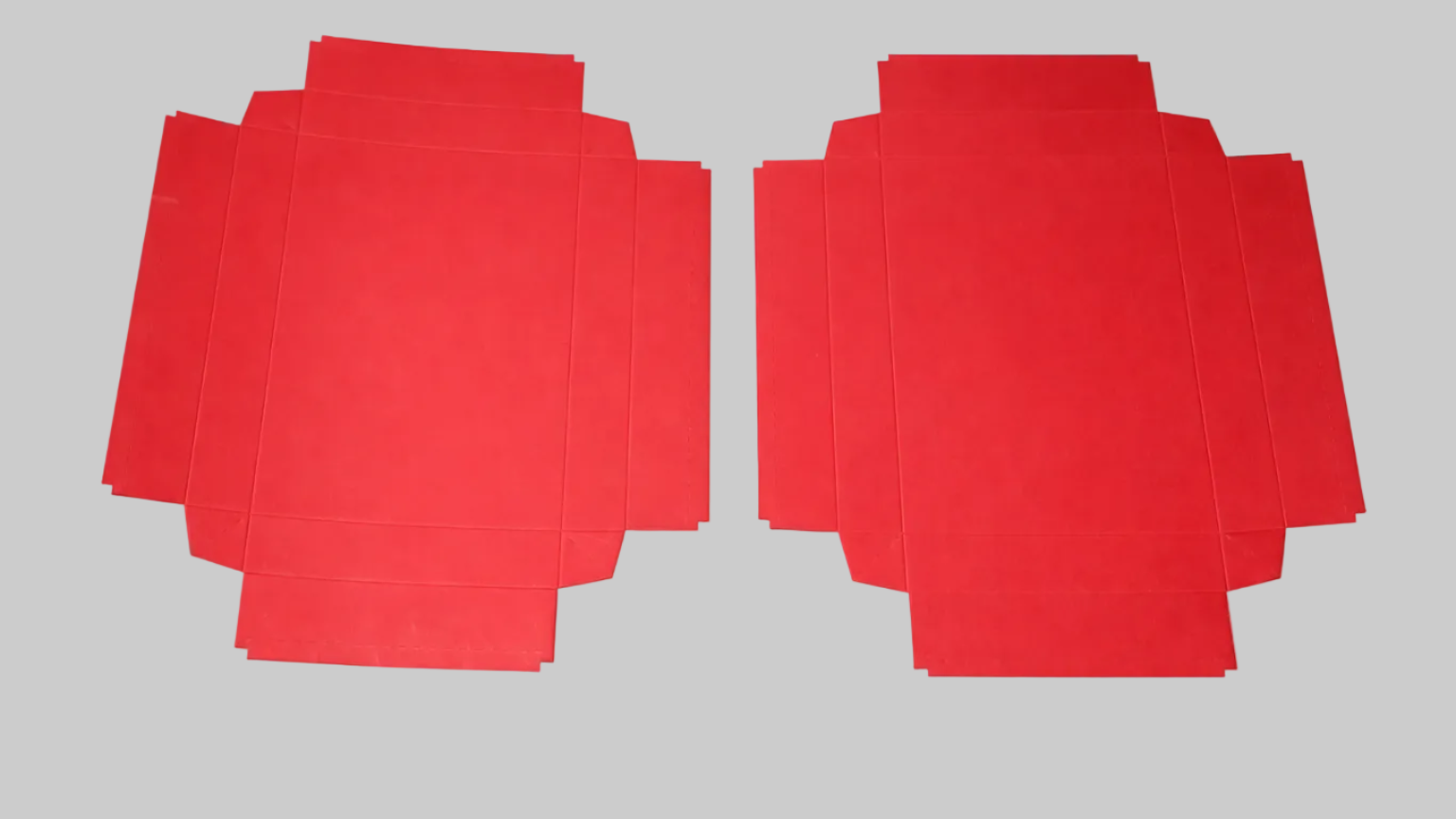 21x34,5x4,5 cm Kırmızı Karton Kutu