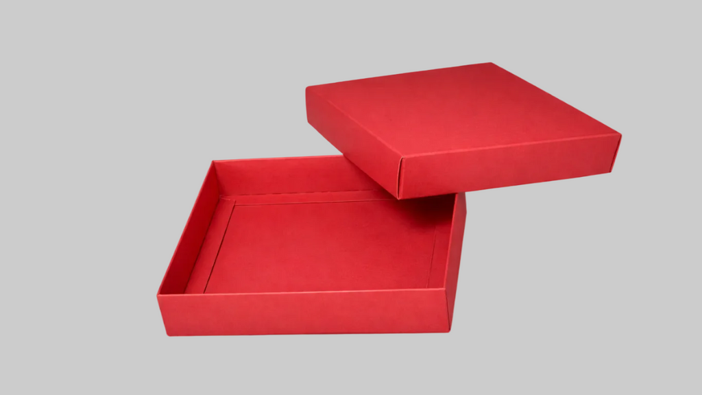 16,5x16,5x3 cm Kırmızı Karton Kutu