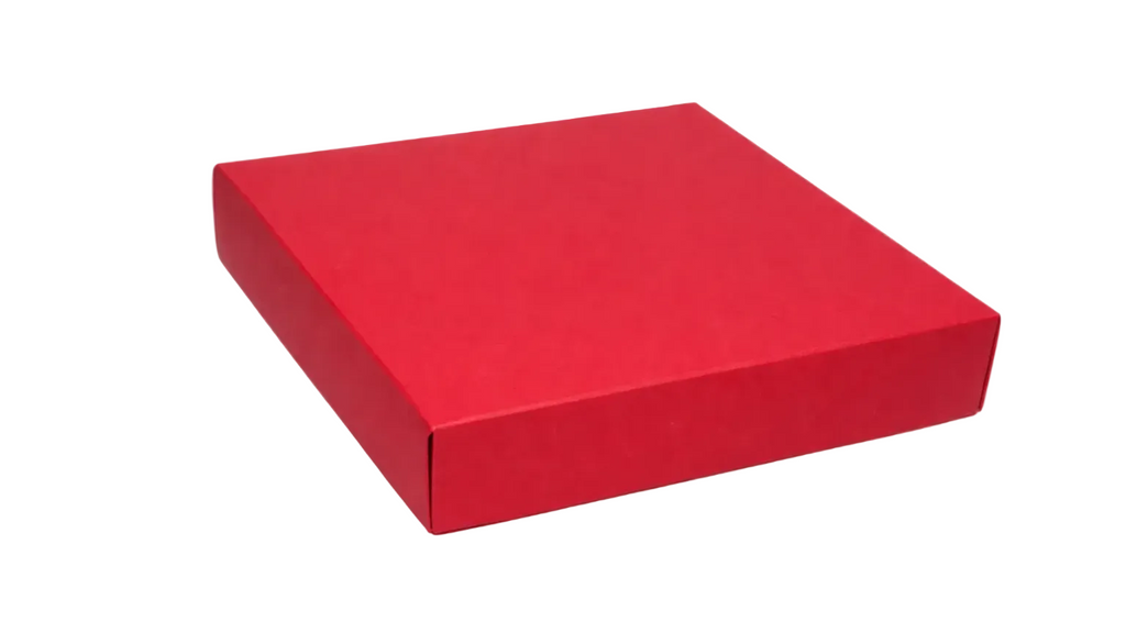 20x20x4 cm Kırmızı Karton Kutu