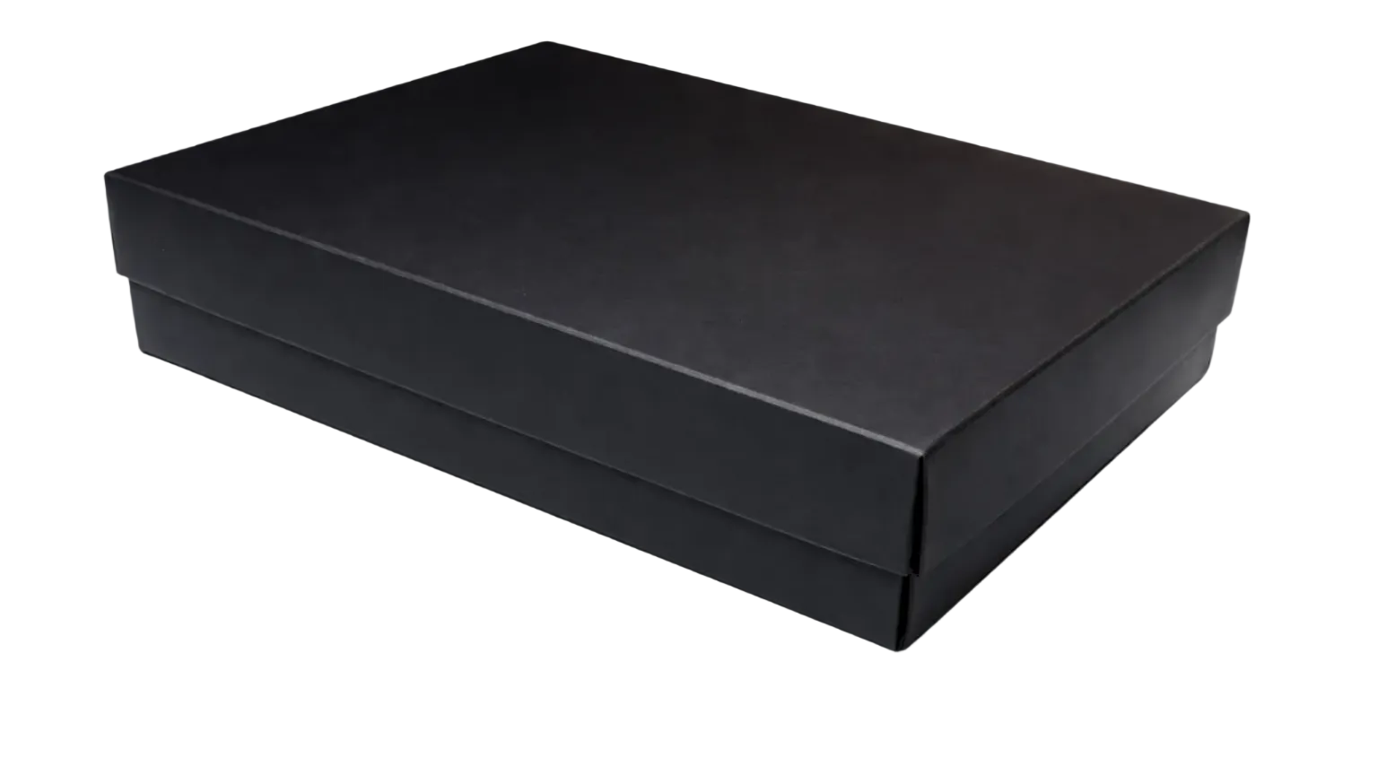 25x20x5 cm Siyah Karton Kutu