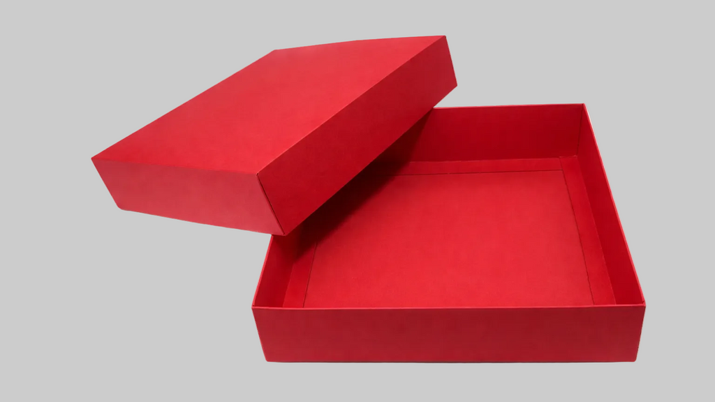 20,7x19,3x4,5 cm Kırmızı Karton Kutu