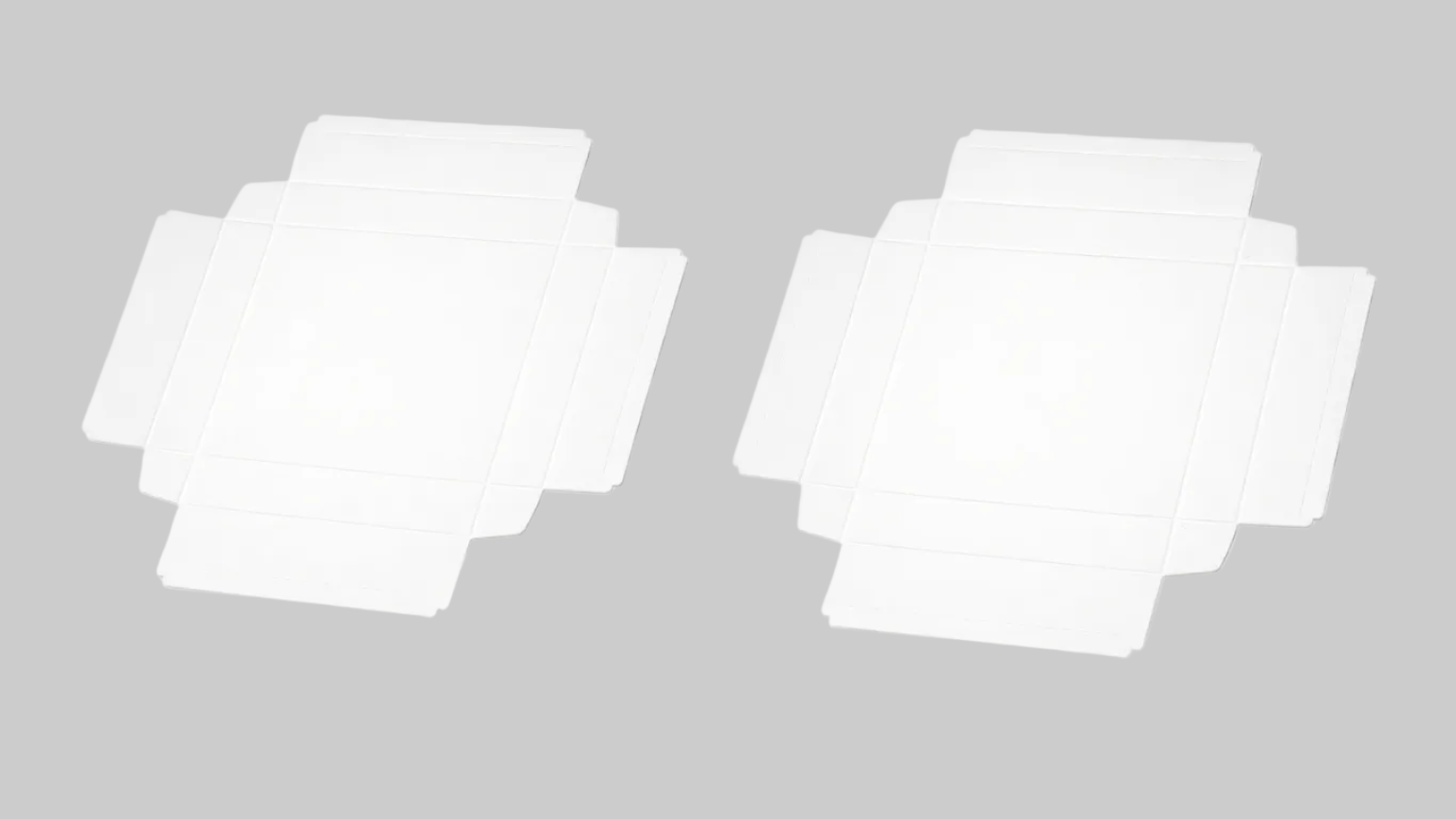 16,5x16,5x3 cm Krem Karton Kutu