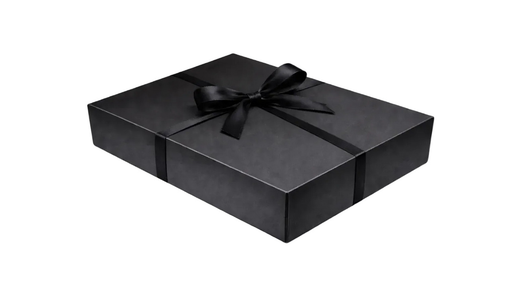 Siyah paketleme kutusu – hediyelik karton çözüm