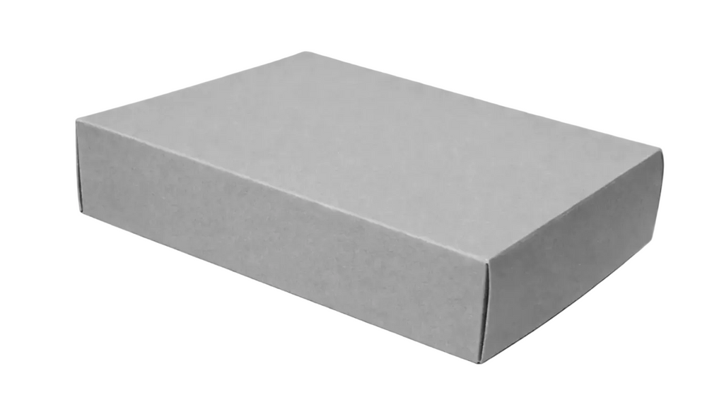 22,5x16,5x5 cm Gri Karton Kutu