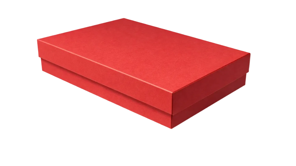 25x20x5 cm Kırmızı Karton Kutu