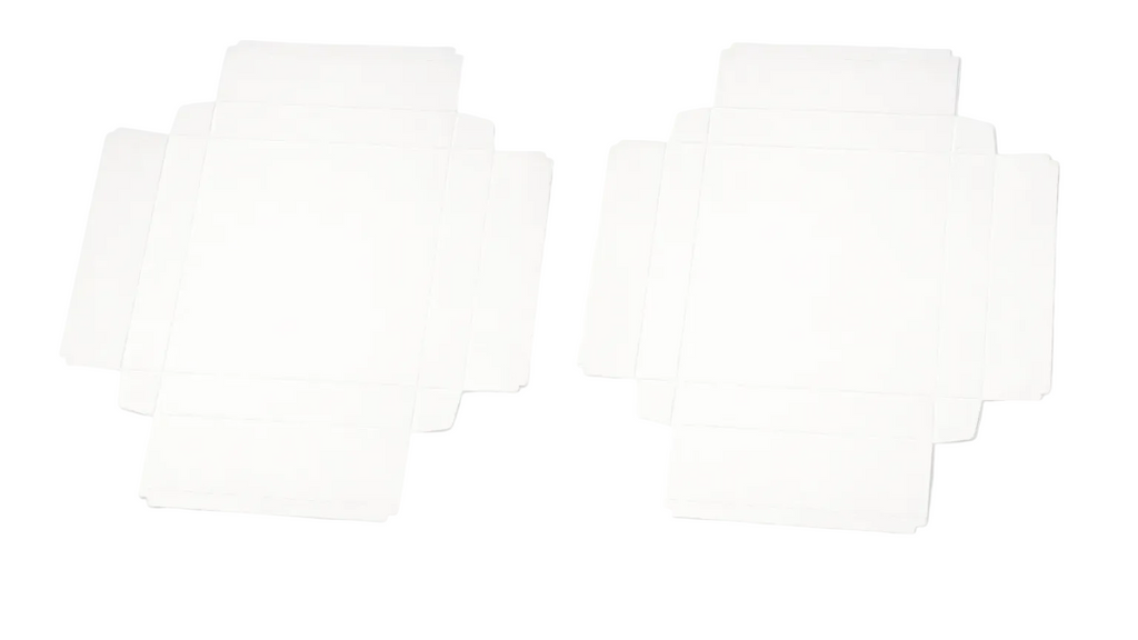 25x20x5 cm Krem Karton Kutu