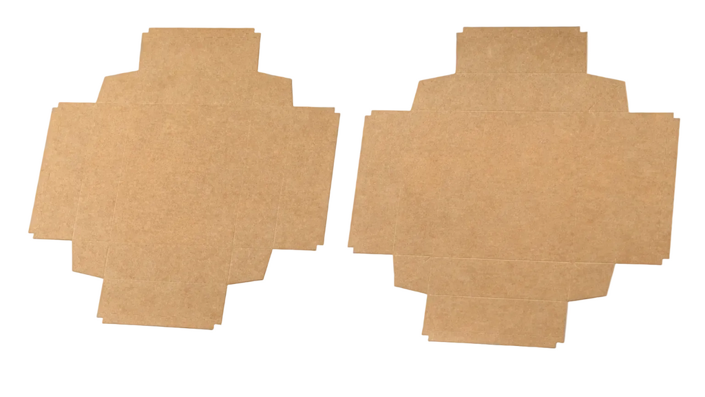 20,7x19,3x4,5 cm Kraft Karton Kutu