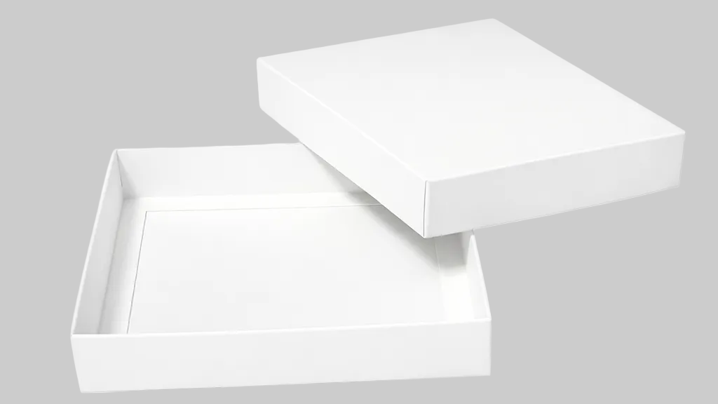 16,5x16,5x3 cm Krem Karton Kutu