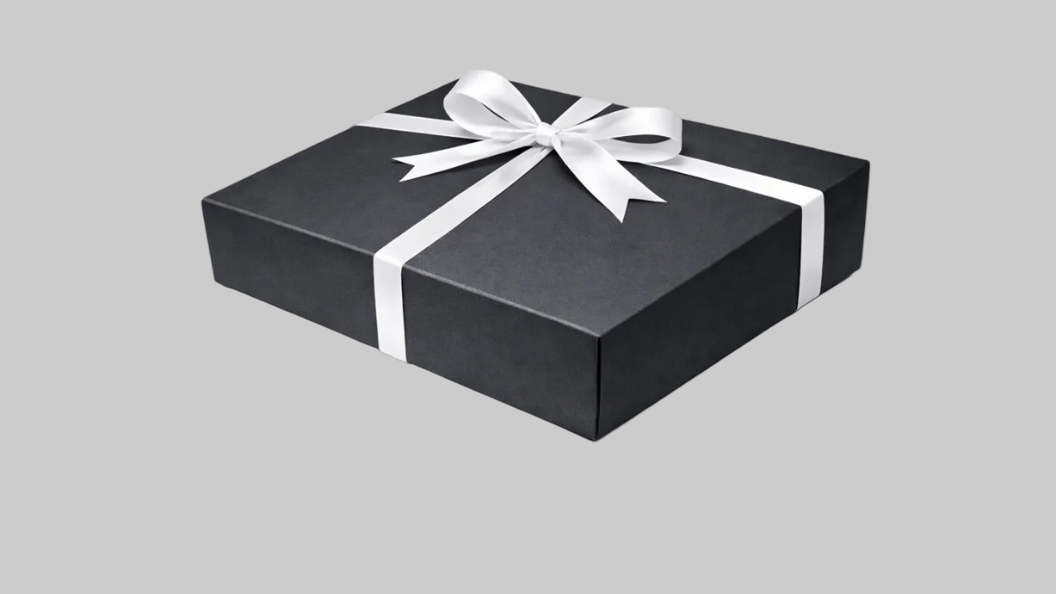 16,5x16,5x3 cm Siyah Karton Kutu