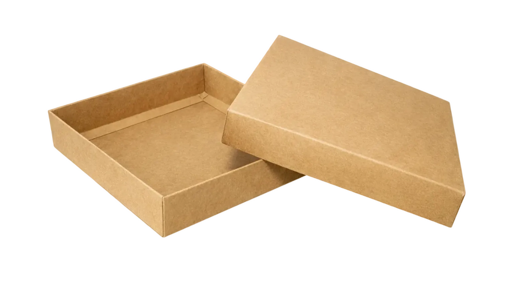 20x20x4 cm Kraft Karton Kutu