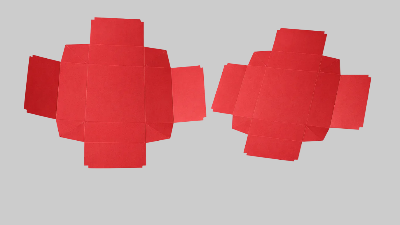 17,5x15x7 cm Kırmızı Karton Kutu