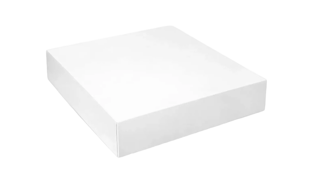 20x20x4 cm Krem Karton Kutu