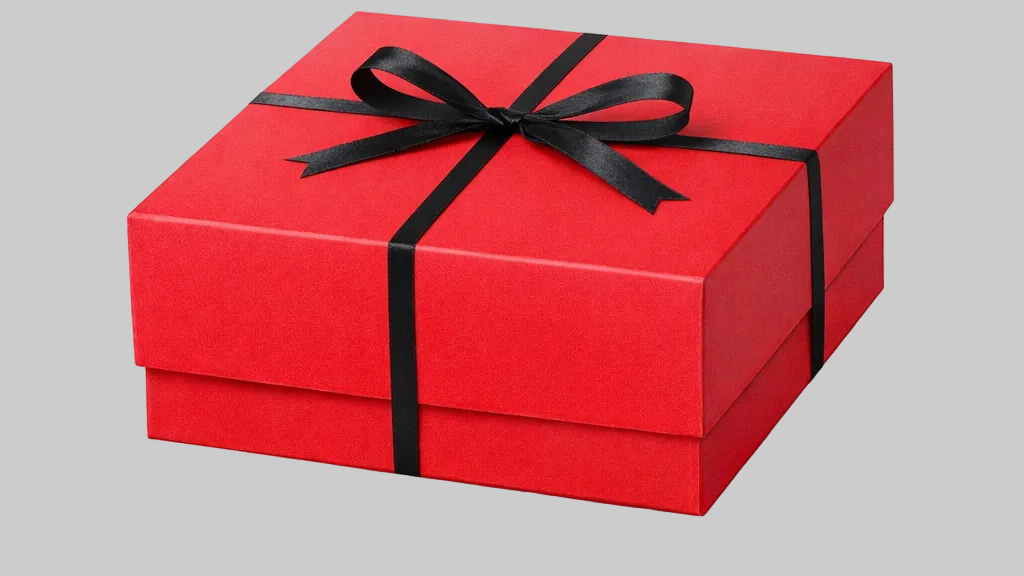 17,5x15x7 cm Kırmızı Karton Kutu