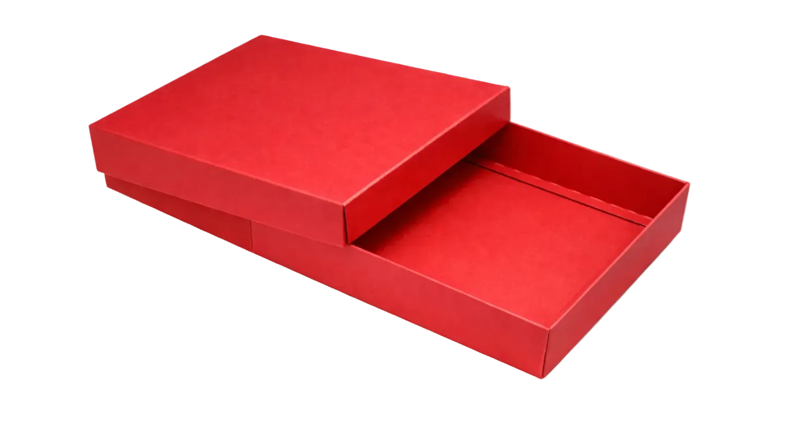 25x20x5 cm Kırmızı Karton Kutu