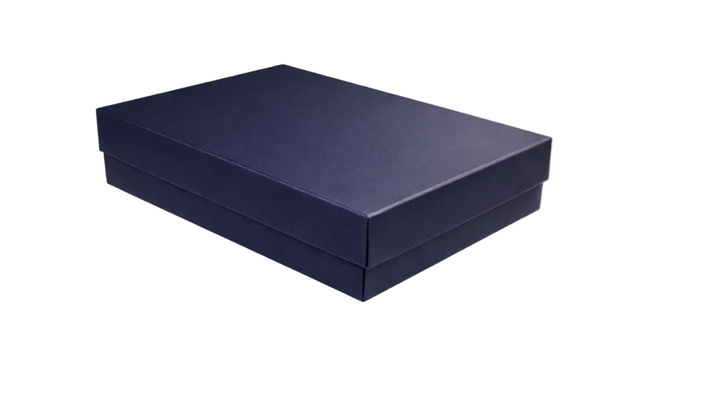 25x20x5 cm Lacivert Karton Kutu