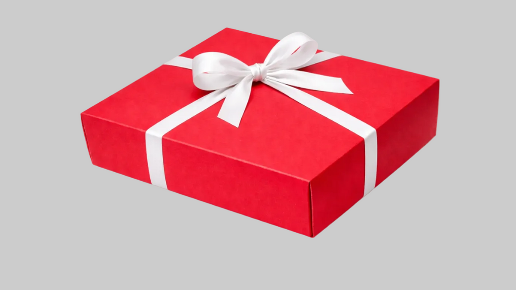 20,7x19,3x4,5 cm Kırmızı Karton Kutu