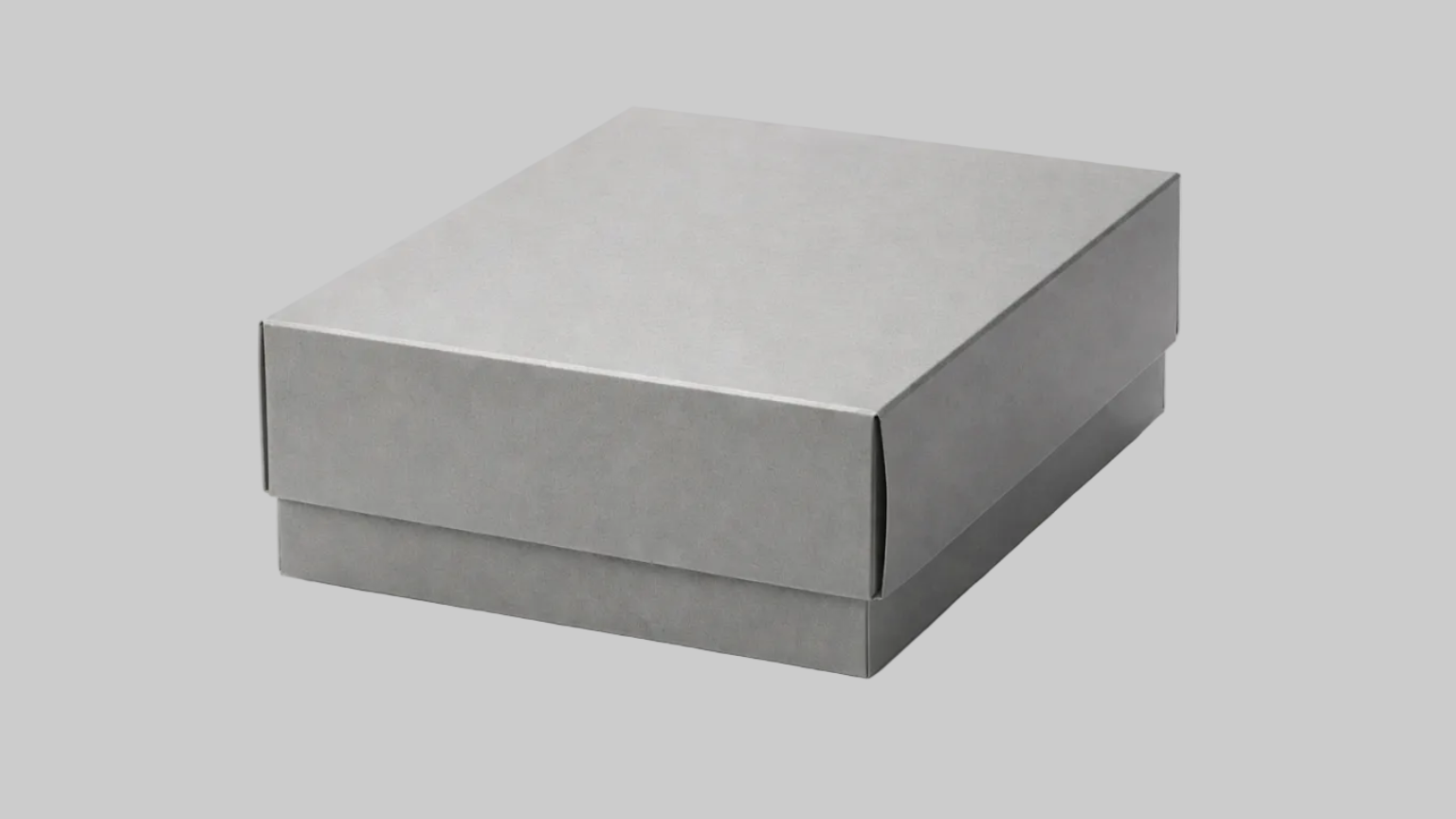 17,5x15x7 cm Gri Karton Kutu