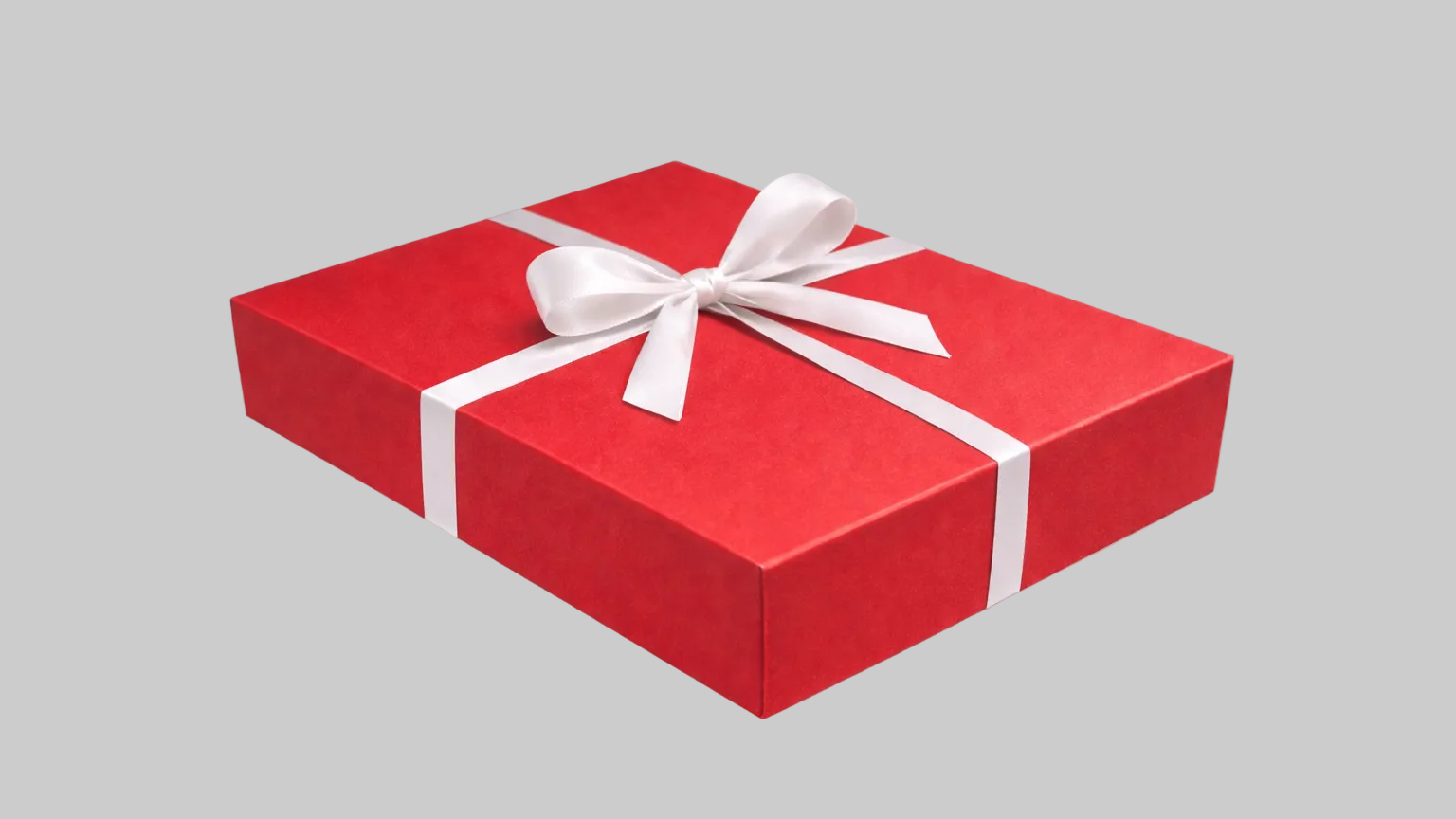 Lüks kırmızı karton kutu – premium hediye tasarımı