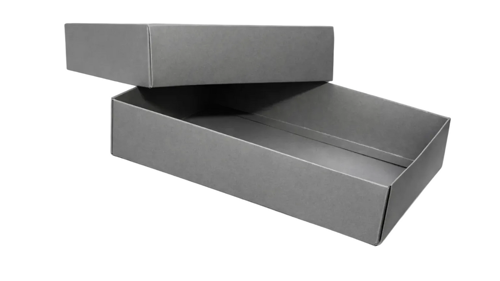 22,5x16,5x5 cm Gri Karton Kutu