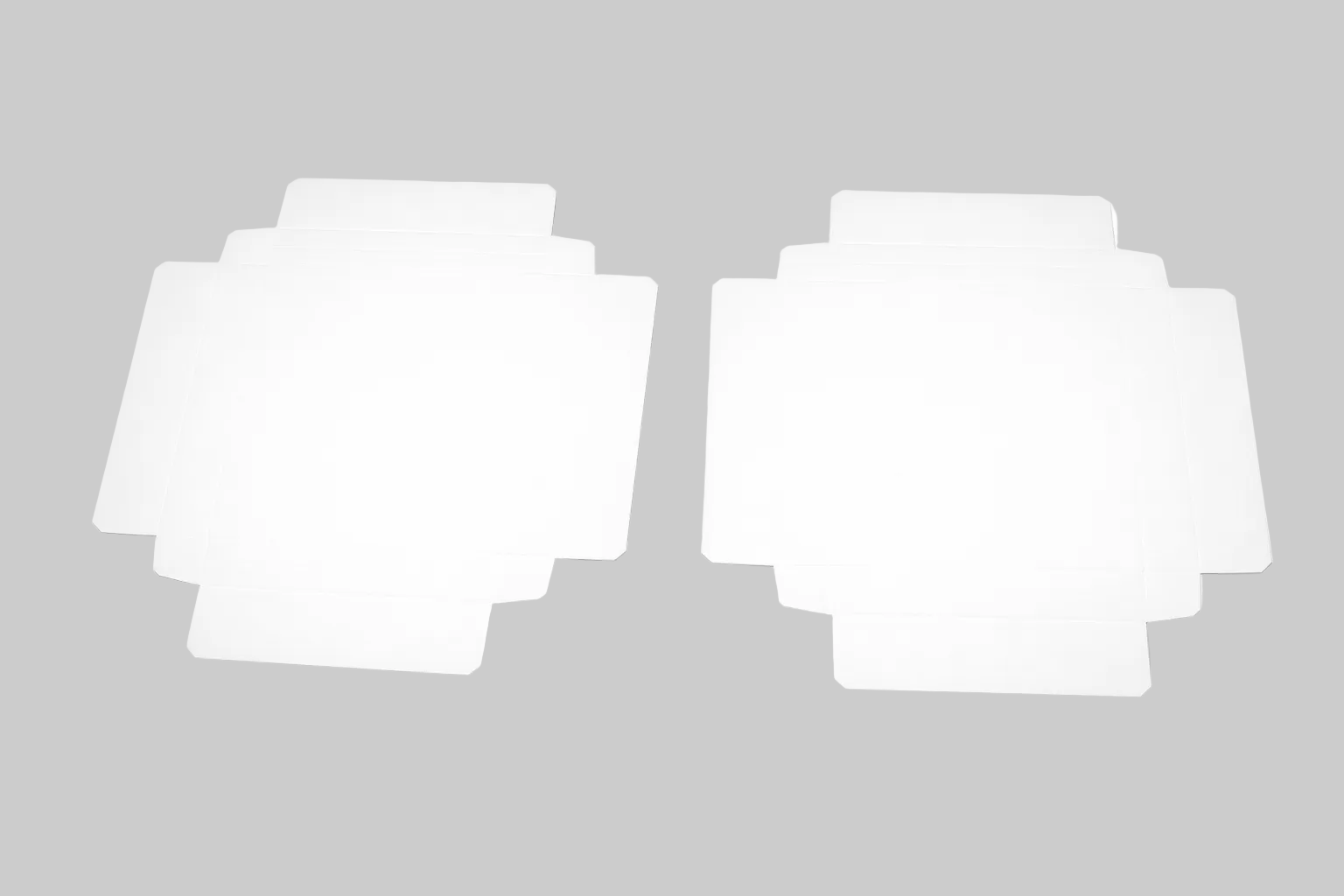 28,6x21x4,5 cm Krem Karton Kutu