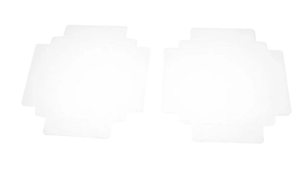 20,7x19,3x4,5 cm Krem Karton Kutu