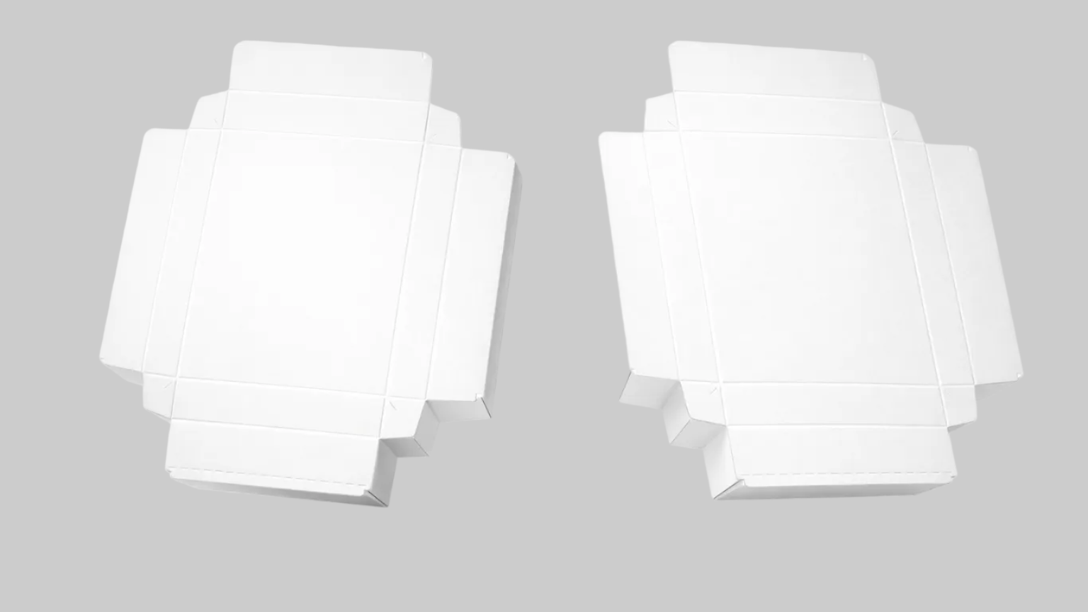 24x15x6 cm Krem Karton Kutu