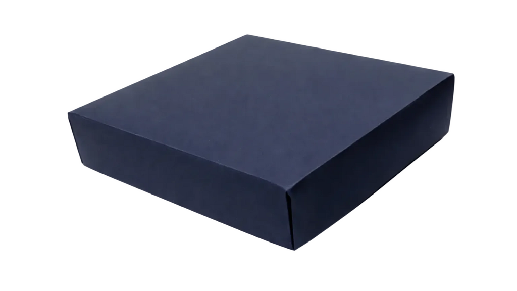 20,7x19,3x4,5 cm Lacivert Karton Kutu