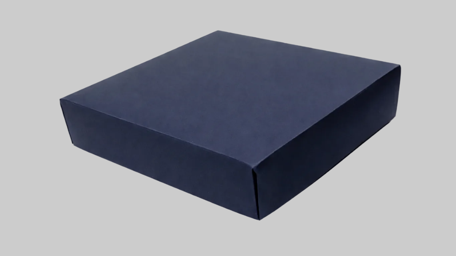 20,7x19,3x4,5 cm Lacivert Karton Kutu