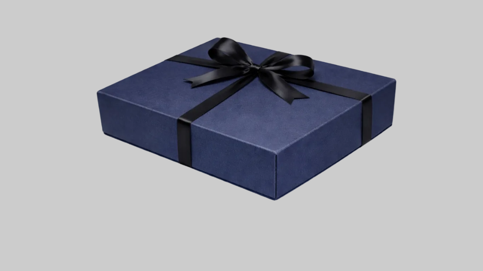 16,5x16,5x3 cm Lacivert Karton Kutu