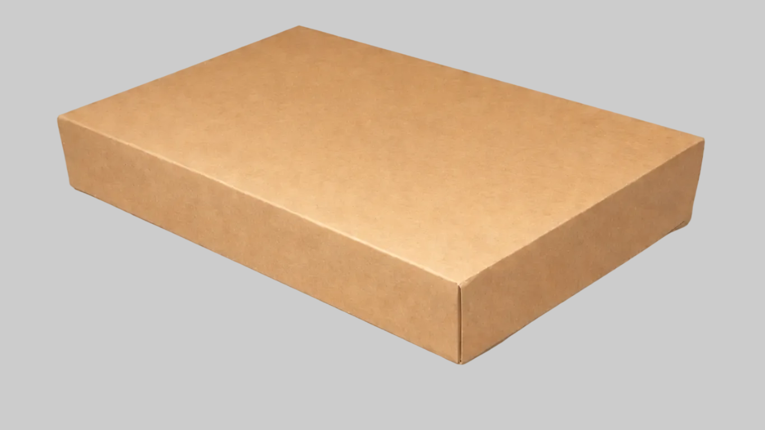 Doğal kraft hediyelik kutu – minimalist tasarım