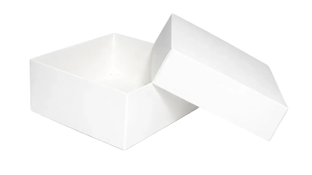 17,5x15x7 cm Krem Karton Kutu