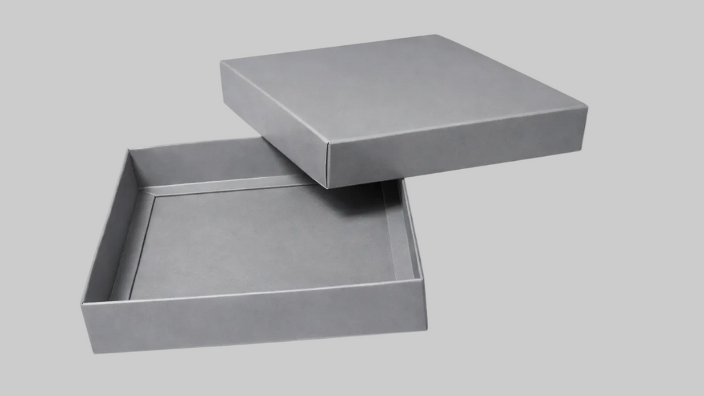 16,5x16,5x3 cm Gri Karton Kutu