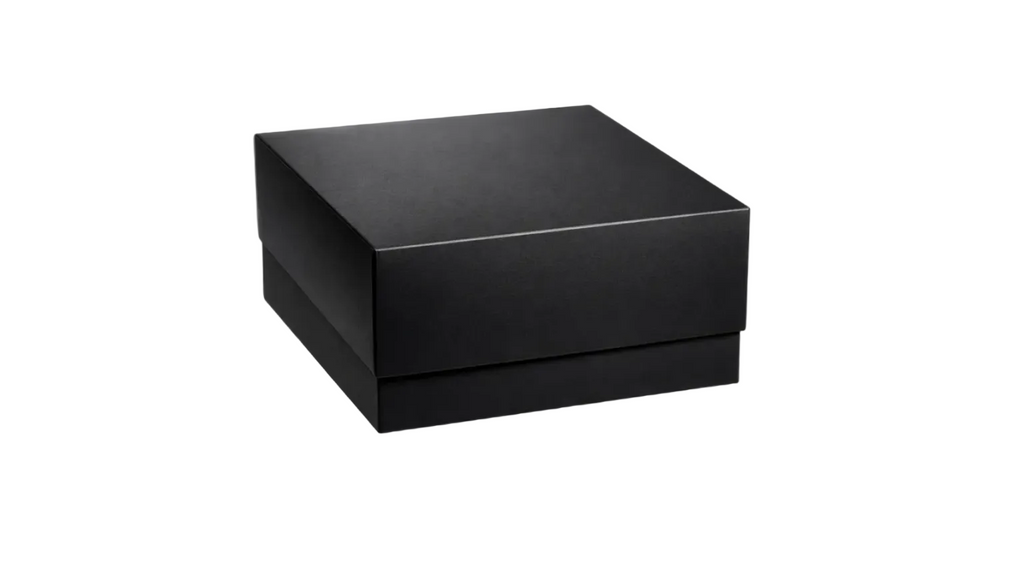 17,5x15x7 cm Siyah Karton Kutu
