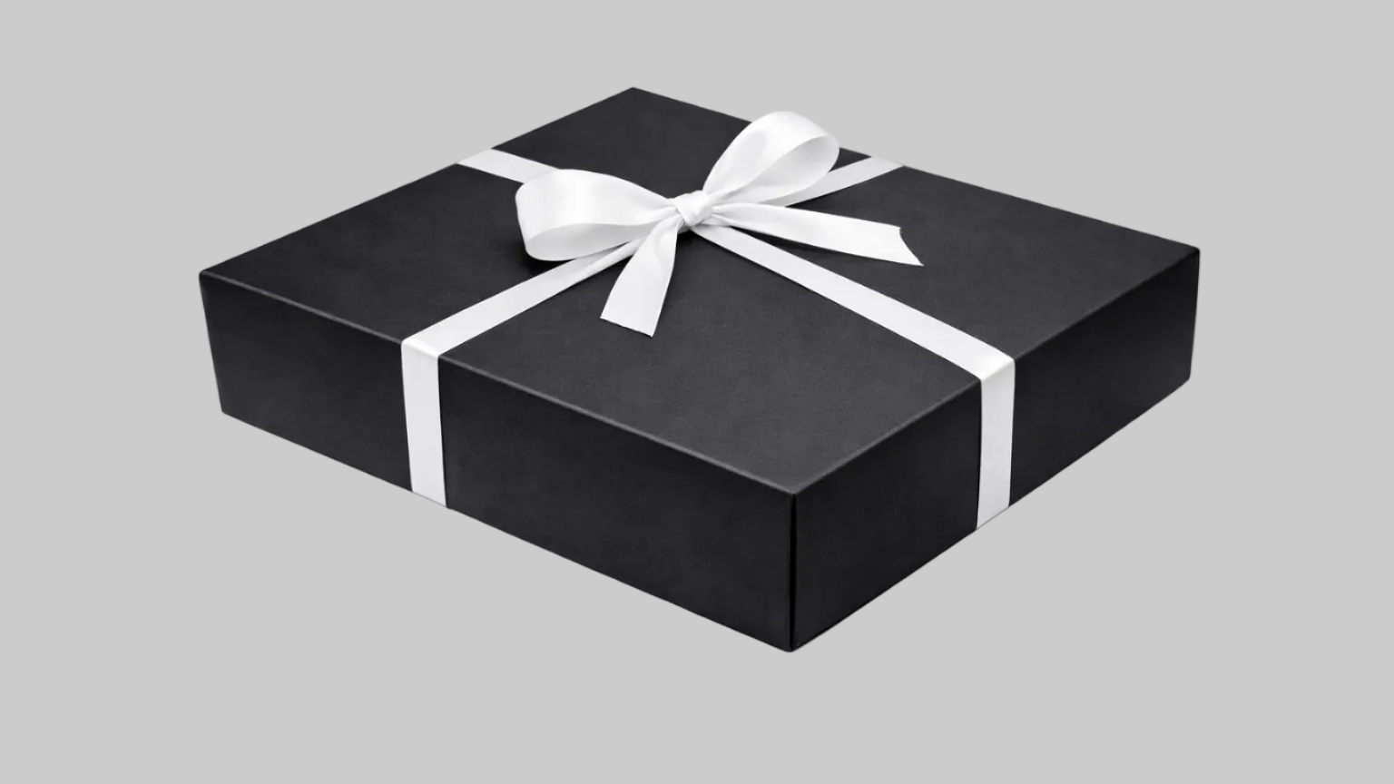  premium siyah karton hediye kutusu – kurumsal sunum