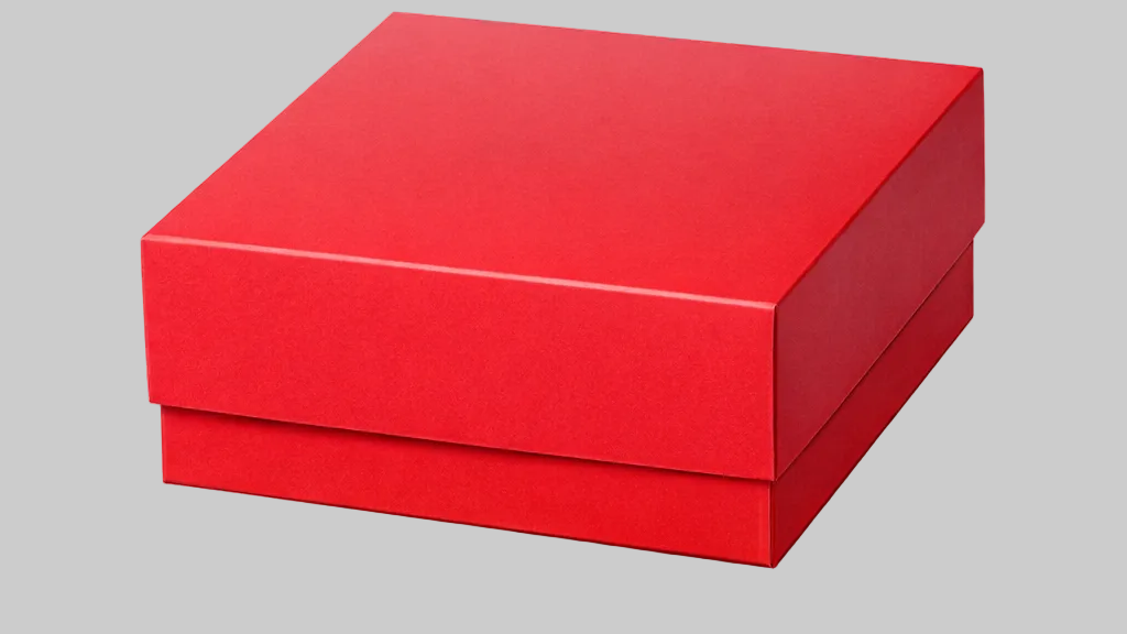 17,5x15x7 cm Kırmızı Karton Kutu