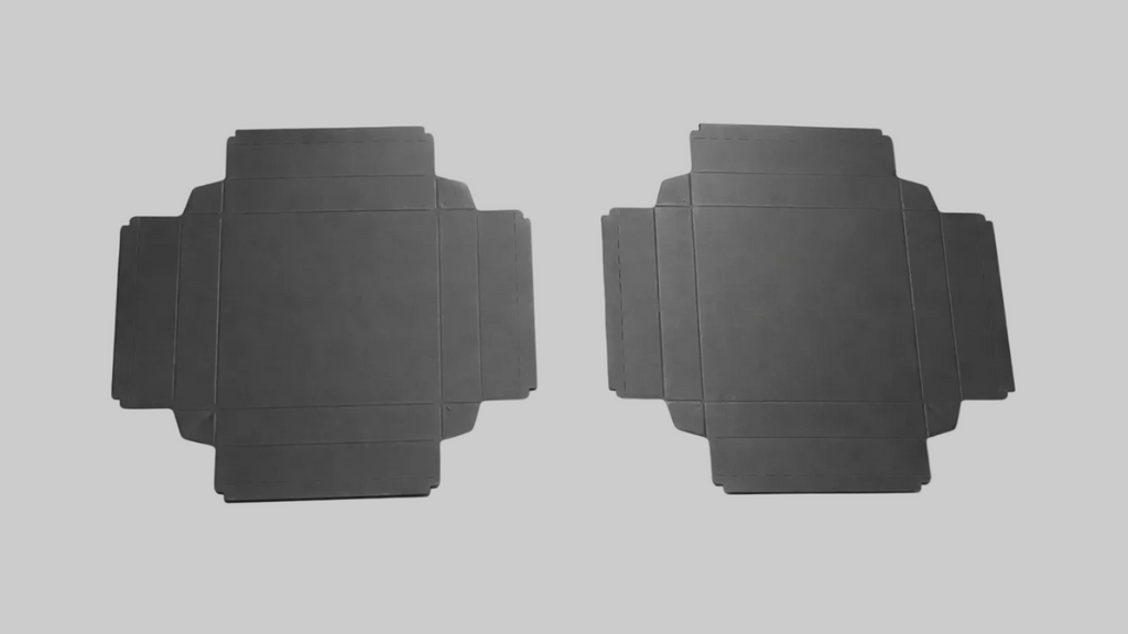 16,5x16,5x3 cm Gri Karton Kutu