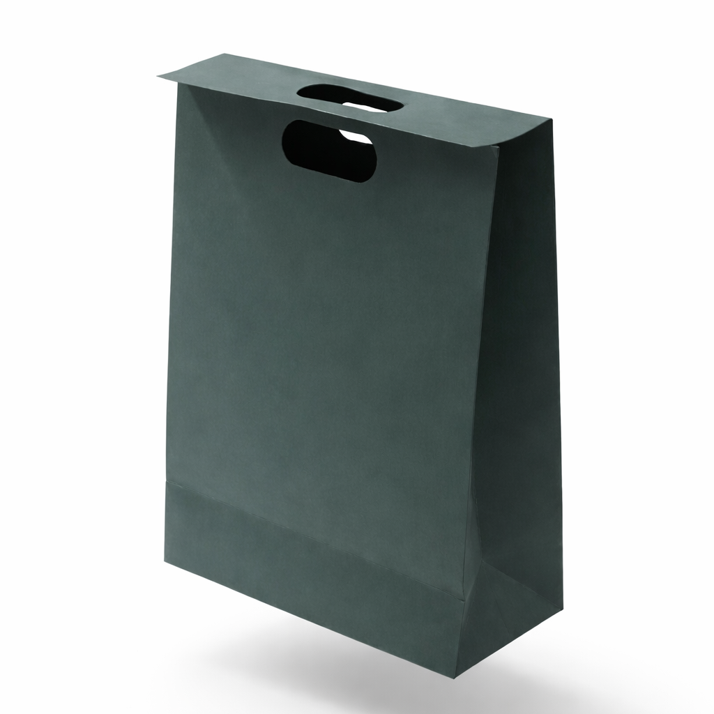 Kapaklı karton çanta