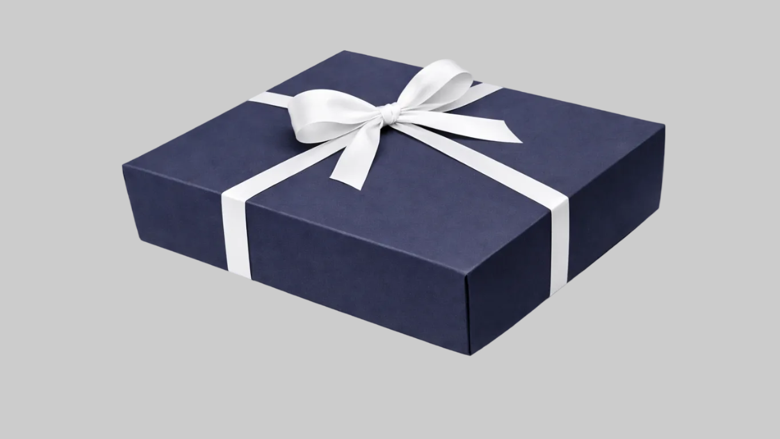 20,7x19,3x4,5 cm Lacivert Karton Kutu