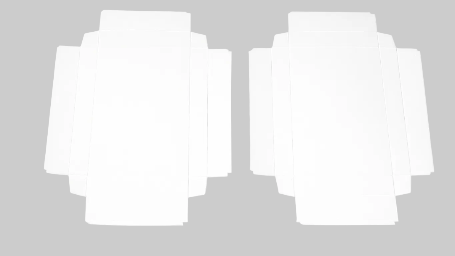 21x34,5x4,5 cm Krem Karton Kutu