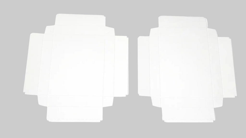 15x15x3 cm Krem Karton Kutu