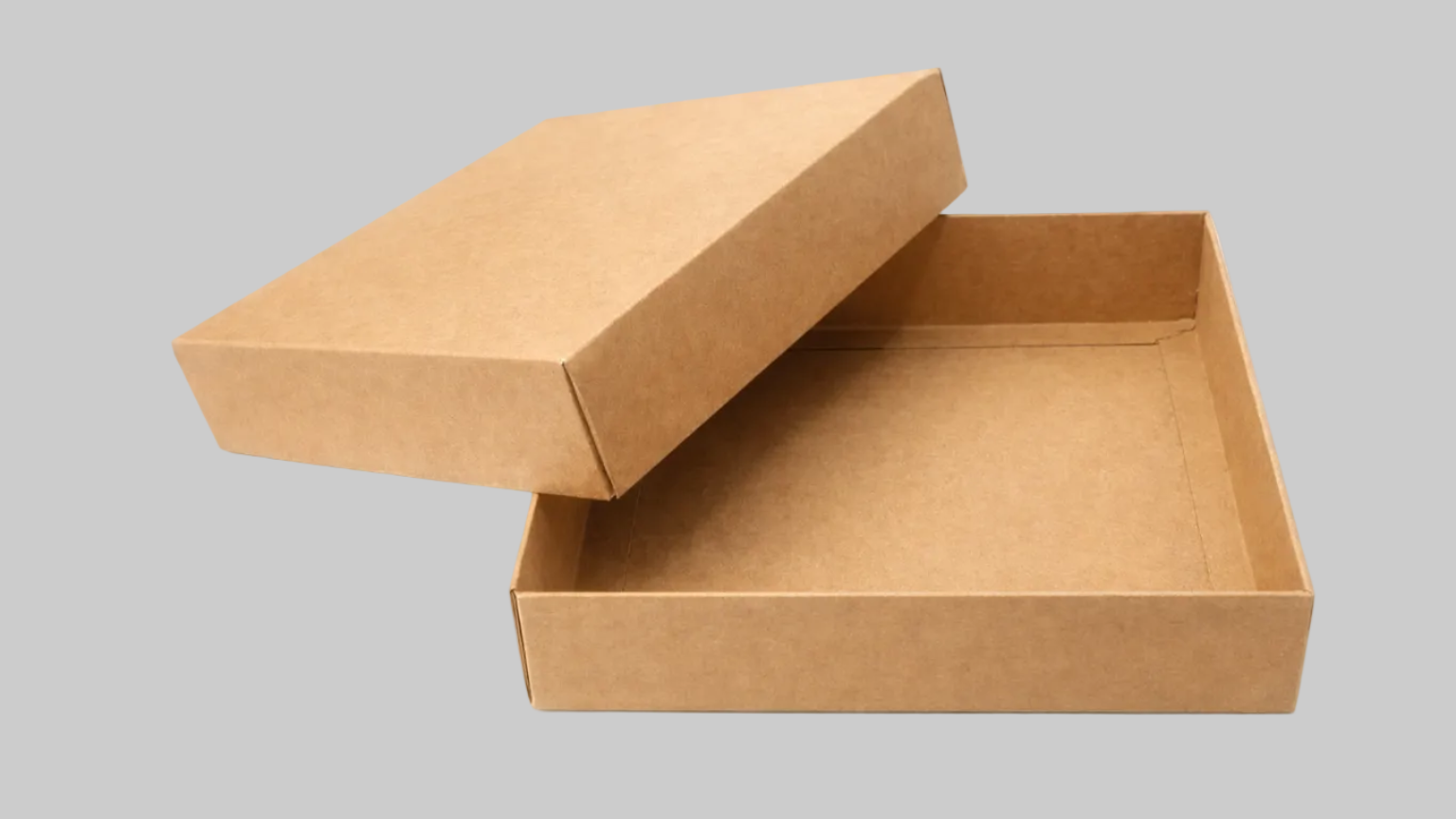Doğal kraft hediyelik karton kutu – minimalist görünüm