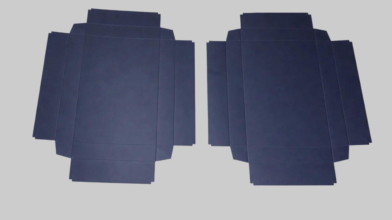 21x34,5x4,5 cm Lacivert Karton Kutu