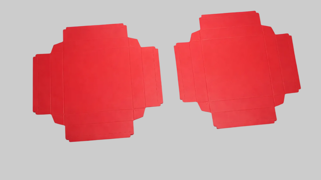 15x15x3 cm Kırmızı Karton Kutu