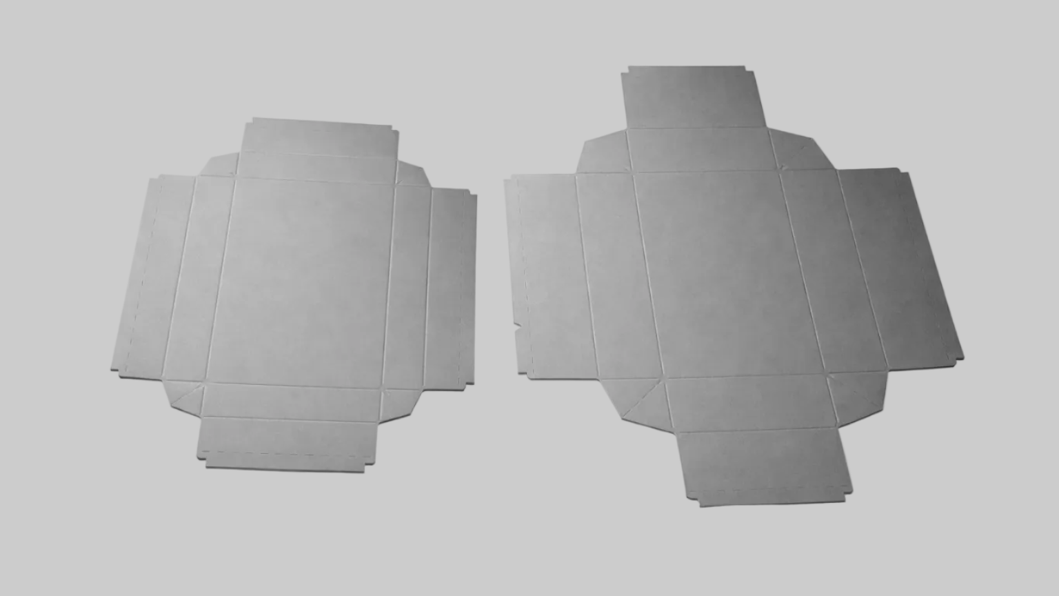 17,5x15x7 cm Gri Karton Kutu