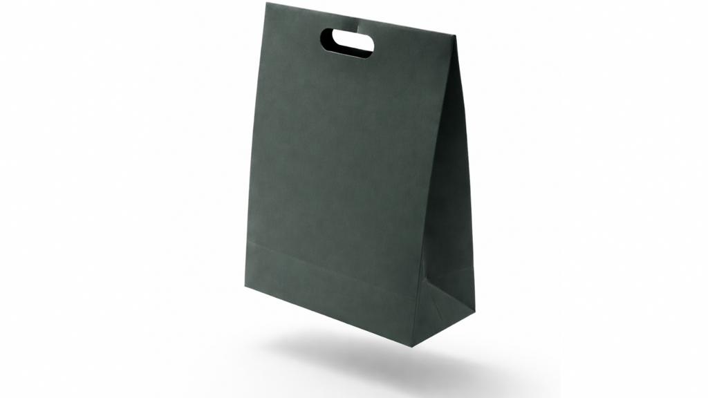 Kapaklı karton çanta